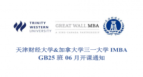 【6月开课通知】天津财经大学&加拿大西三一大学国际MBA《人力资源管理》